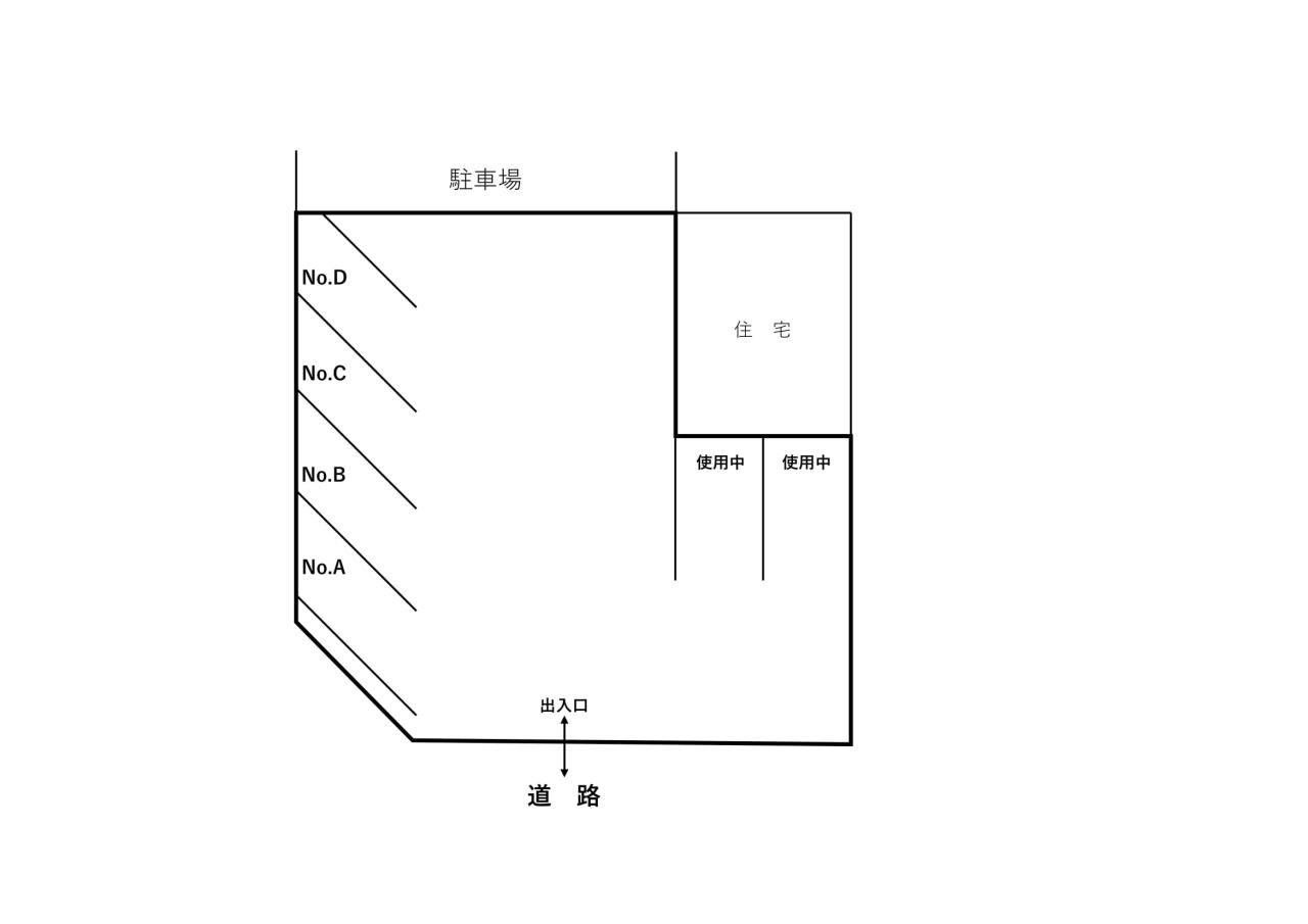 上１－６駐車場図面