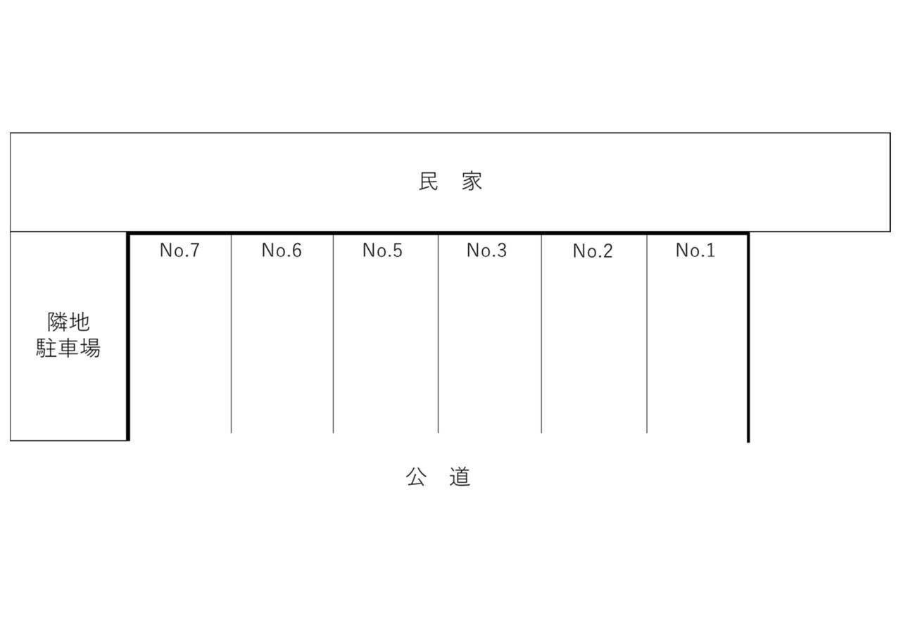 上１－７駐車場図面