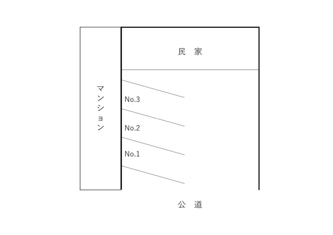 上２－９駐車場図面