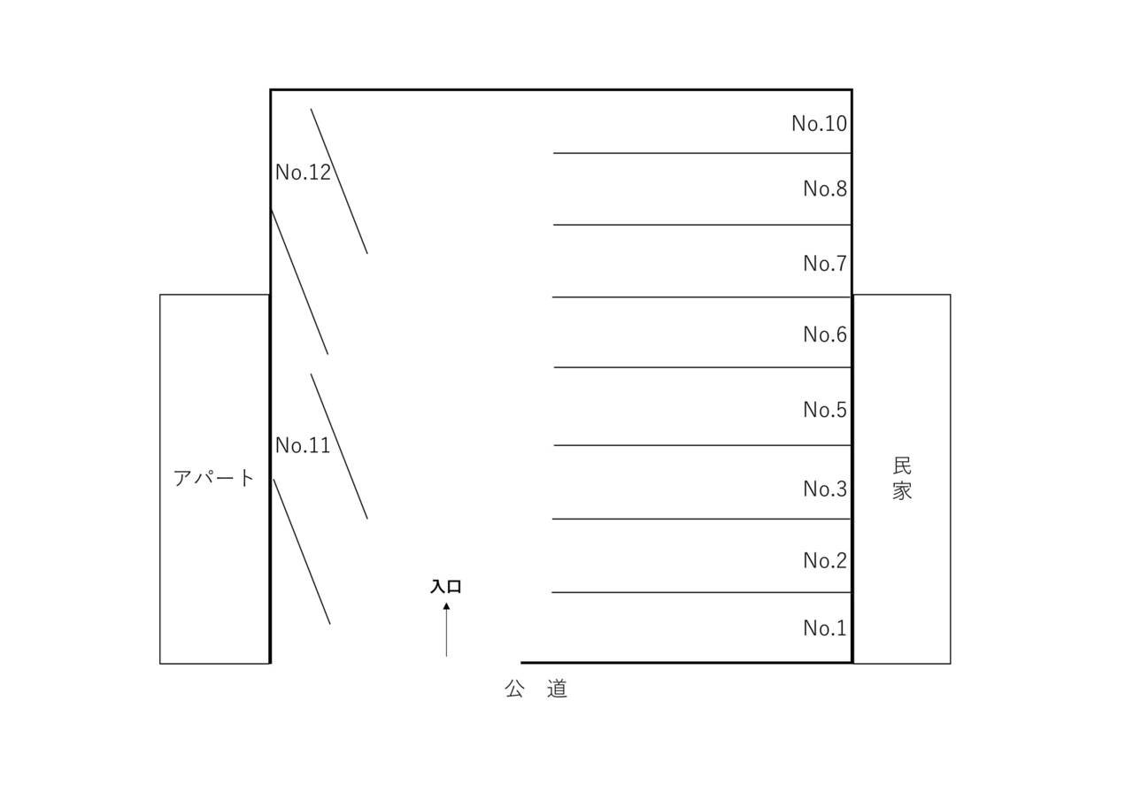 上２ー７駐車場図面