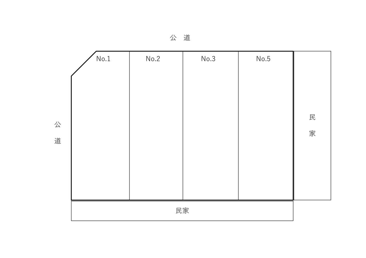 宝地町駐車場図面