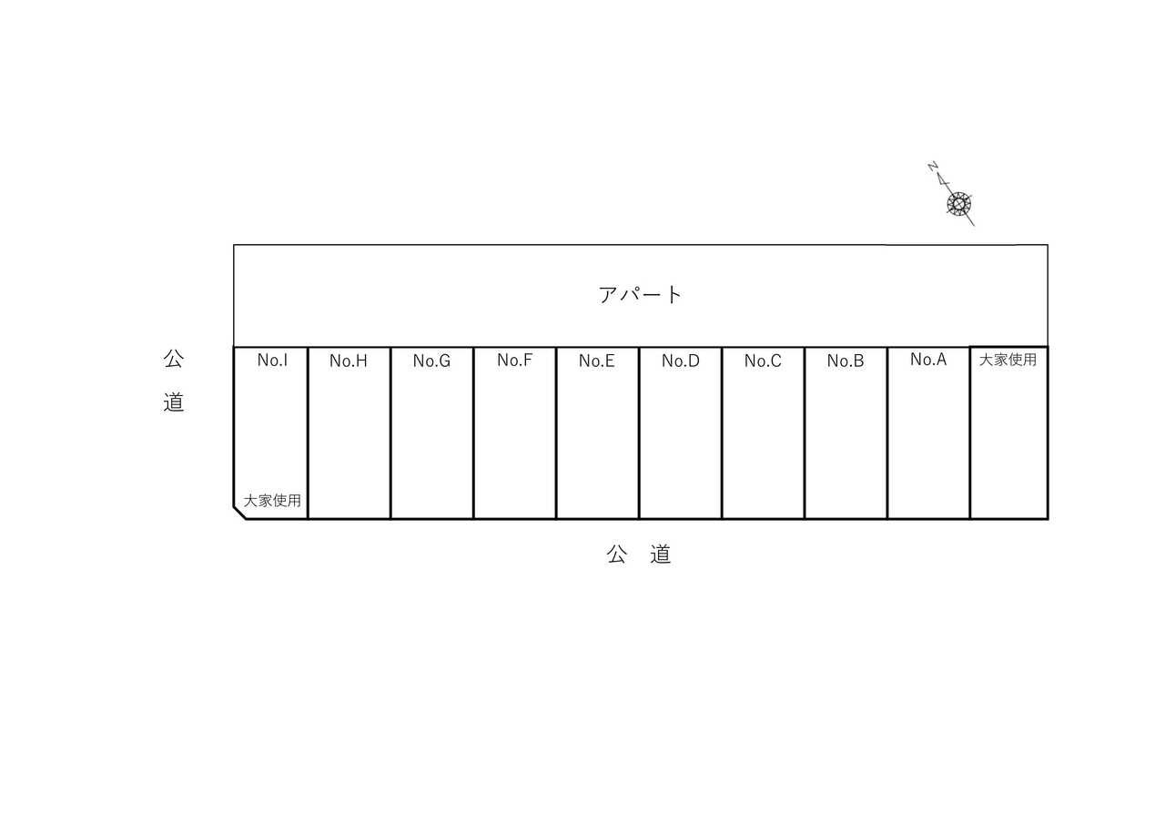 上２－１０駐車場図面